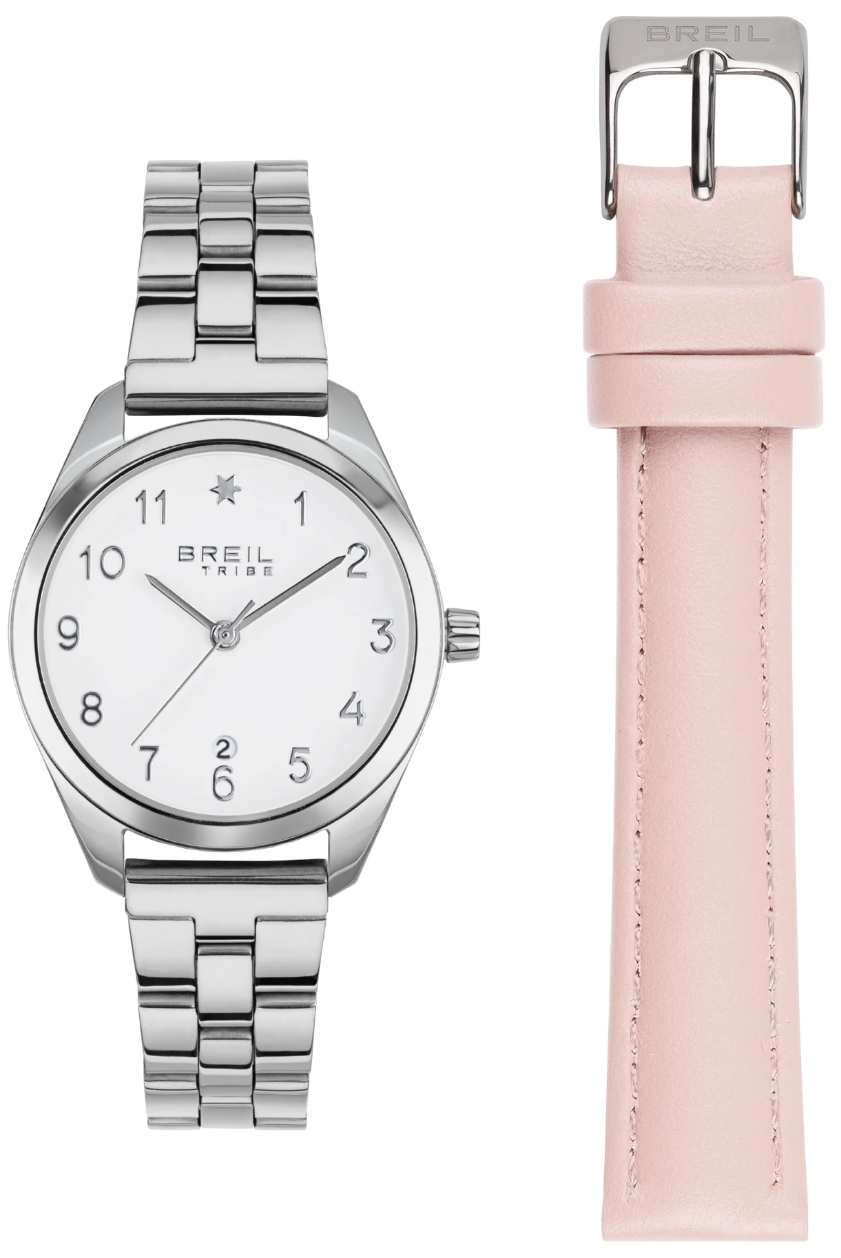 Breil Damklocka EW0701 Time of Love Vit/Stål Ø30 mm - Breil