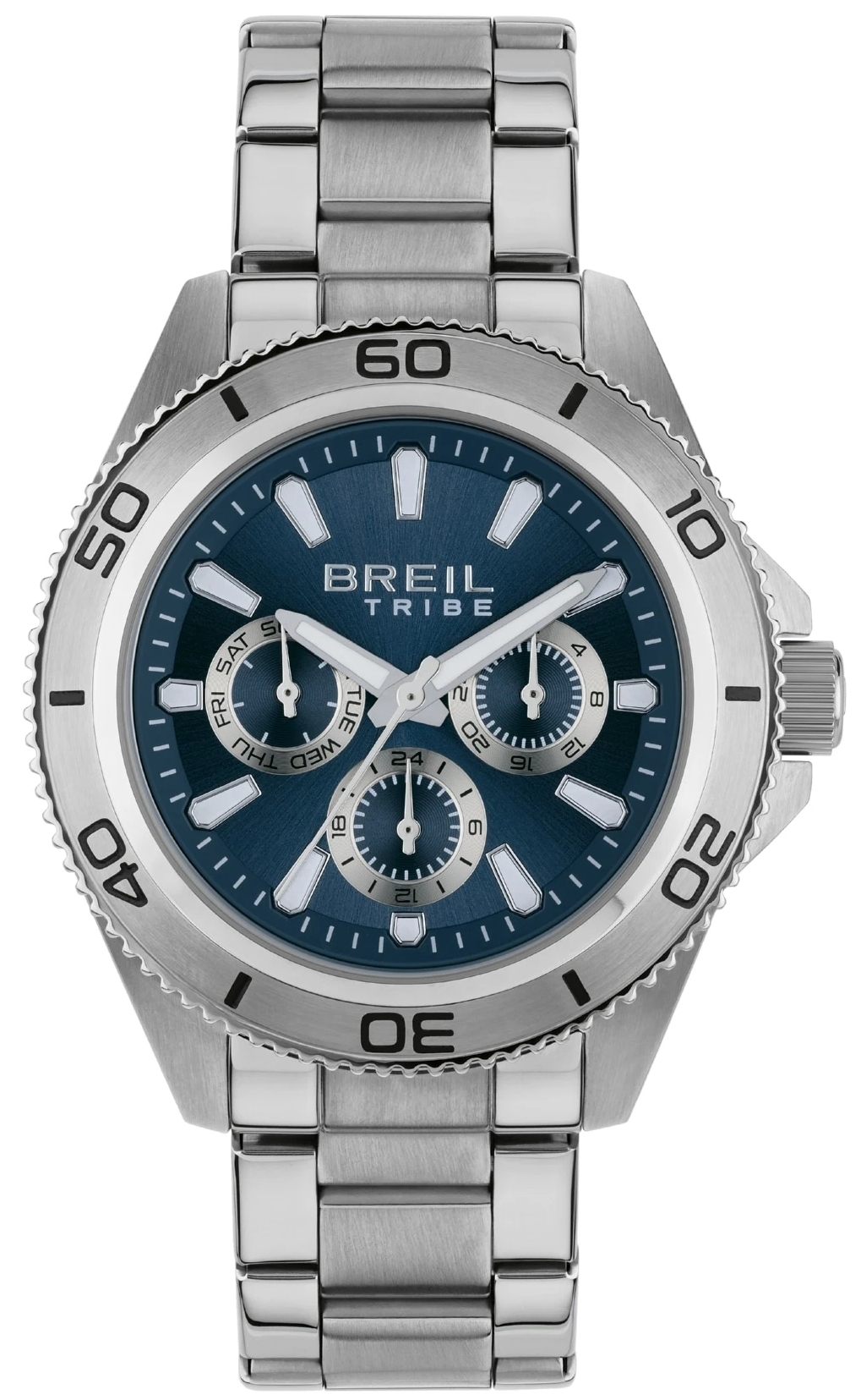 Breil Herrklocka EW0710 Challenge Blå/Stål Ø42 mm - Breil