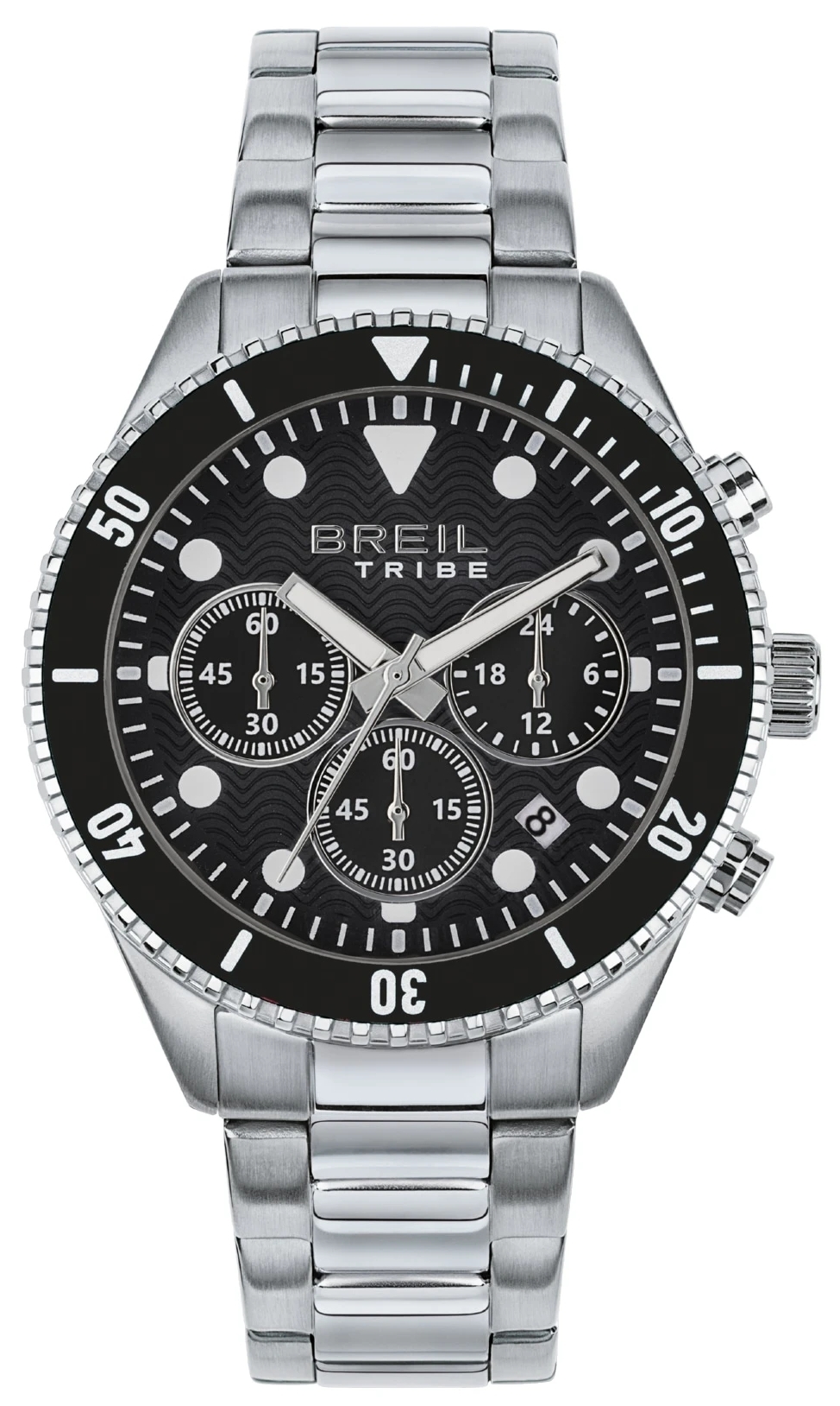 Breil Herrklocka EW0713 Overhand Svart/Stål Ø41 mm - Breil