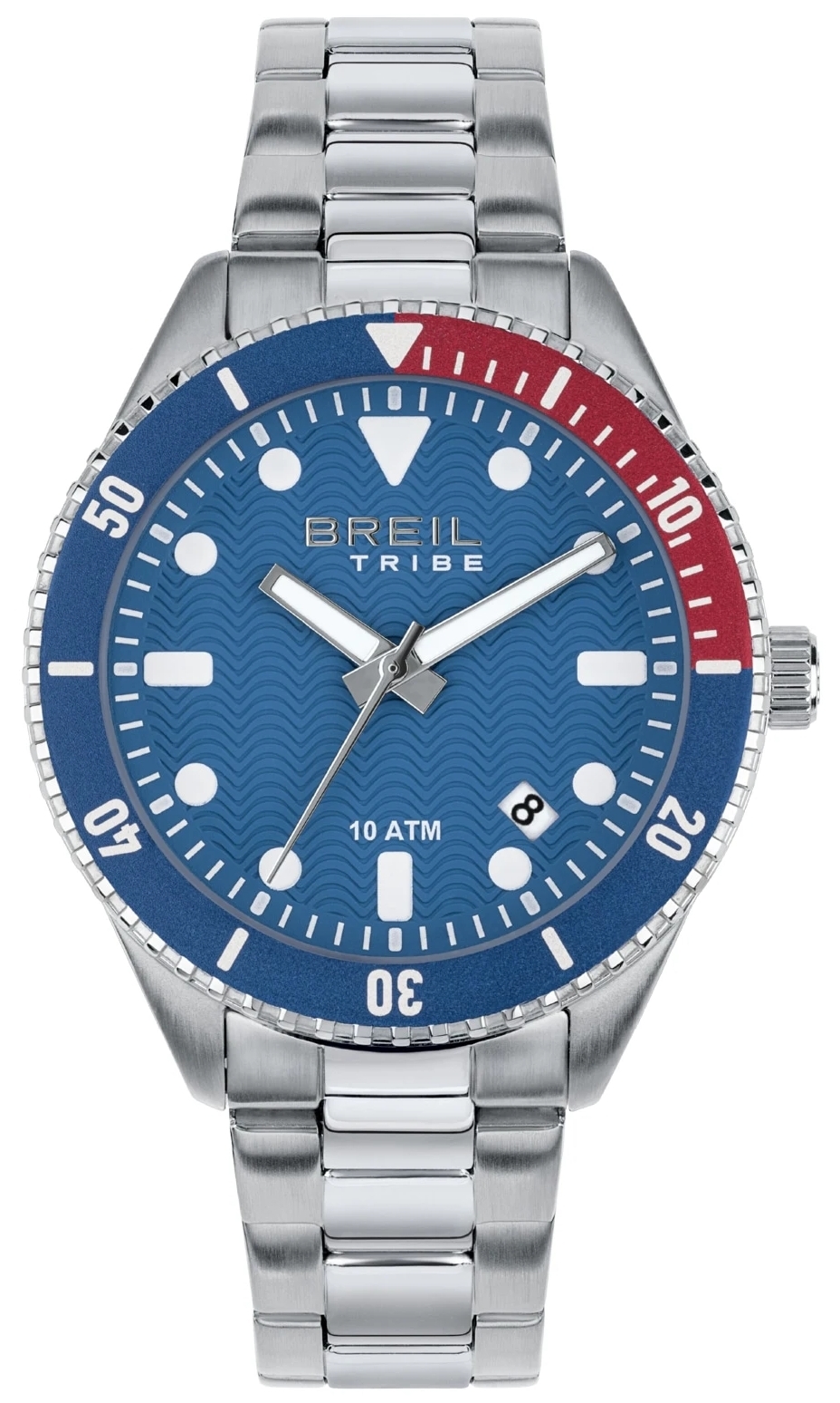 Breil Herrklocka EW0717 Overhand Blå/Stål Ø39 mm - Breil