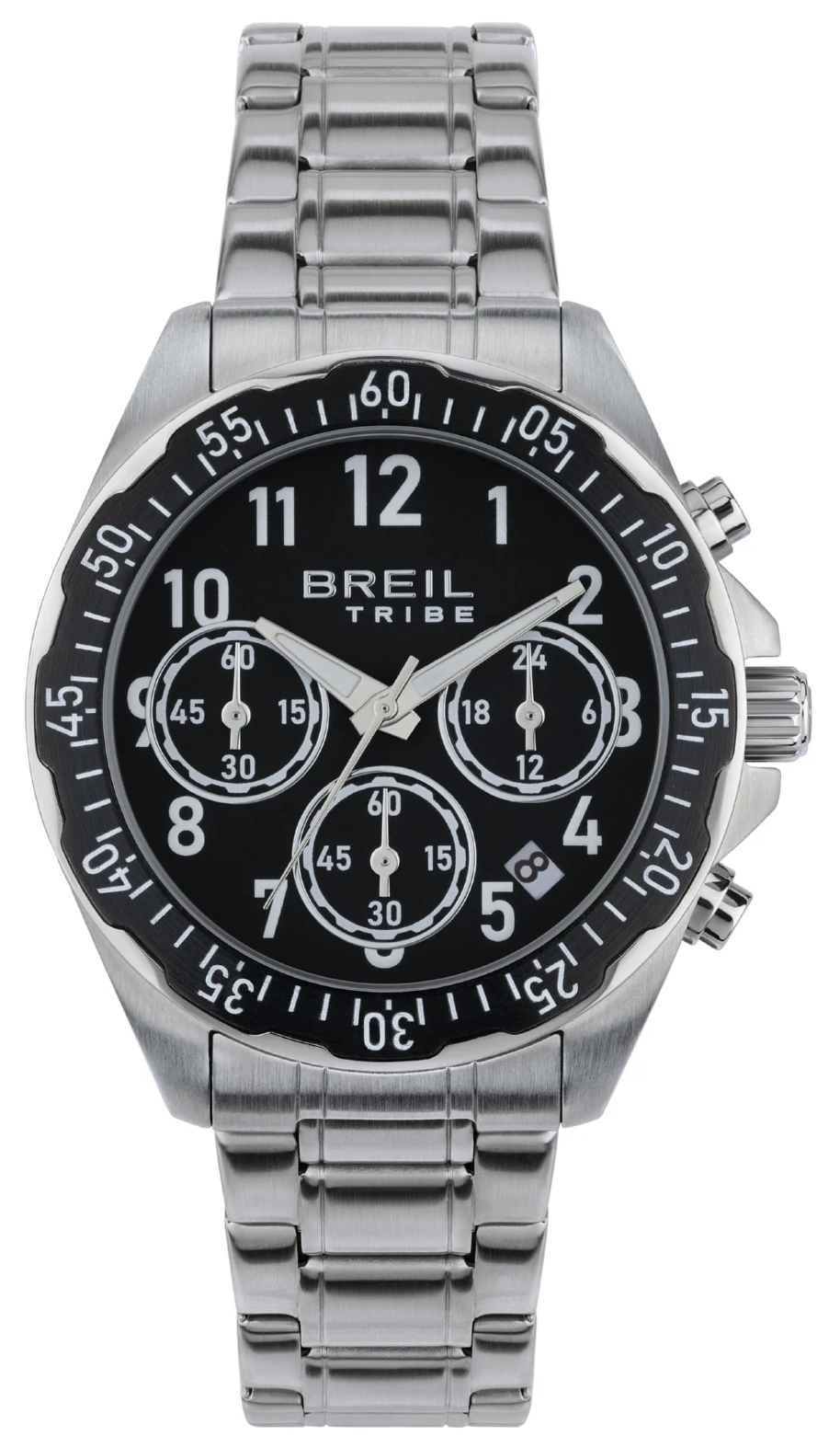 Breil Herrklocka EW0718 Grow up Svart/Stål Ø37 mm - Breil