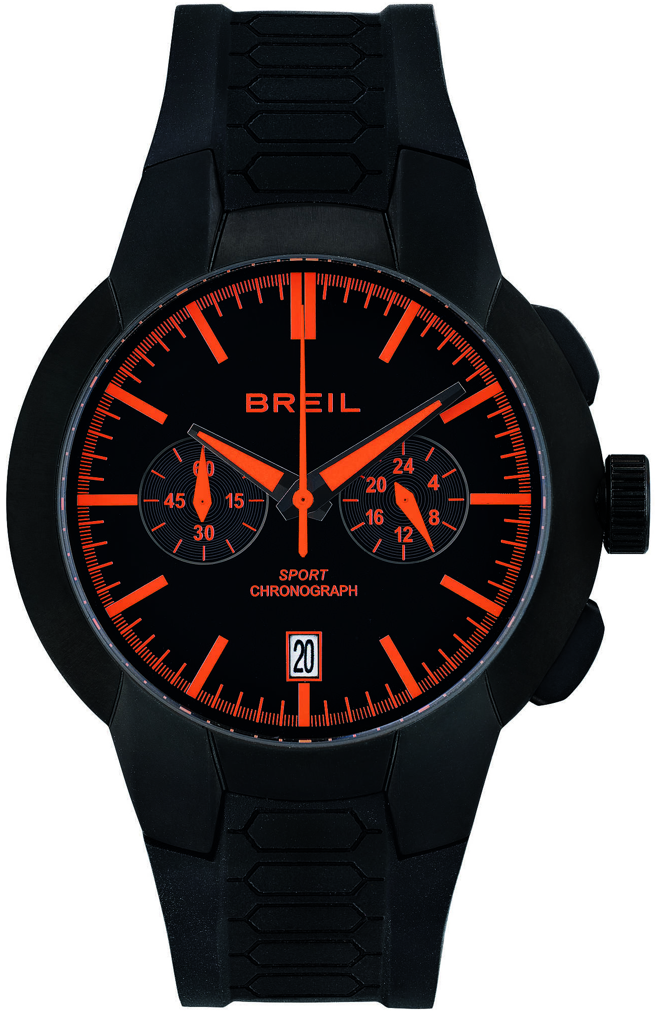 Breil Herrklocka TW1870 Svart/Gummi Ø45 mm