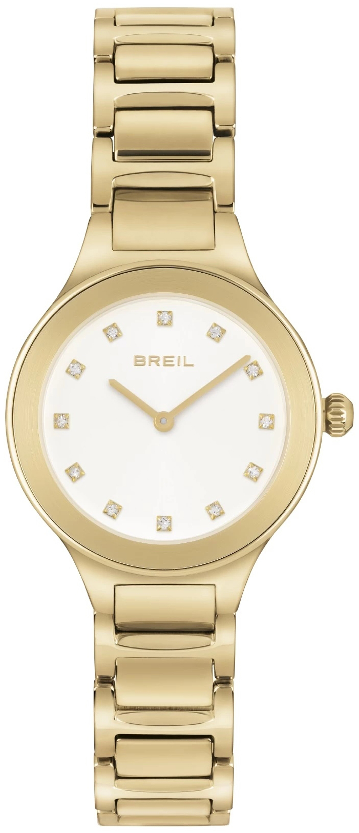 Breil Damklocka TW1965 Classic Silverfärgad/Gulguldtonat stål Ø32 - Breil