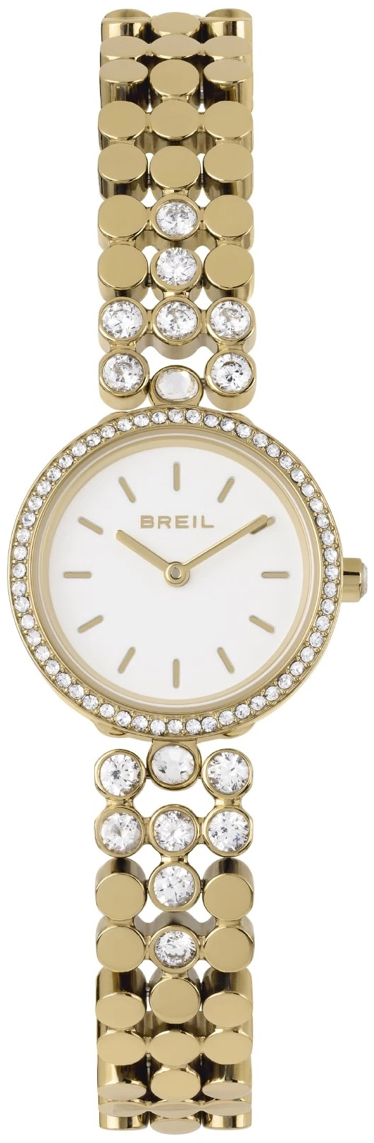 Breil Damklocka TW1978 Classic Silverfärgad/Gulguldtonat stål Ø25 - Breil