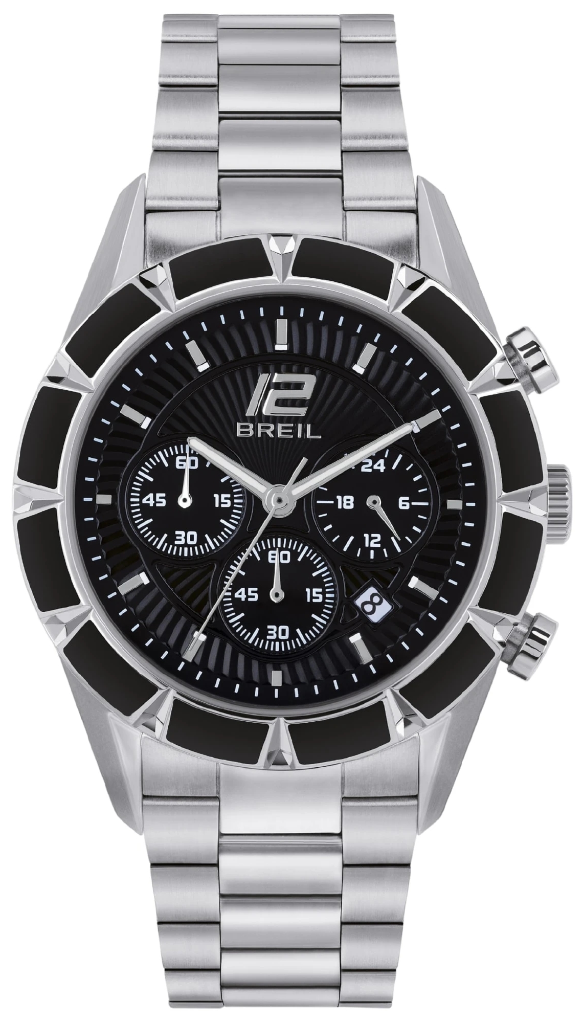 Breil Herrklocka TW1980 Bow Shot Svart/Stål Ø43 mm - Breil