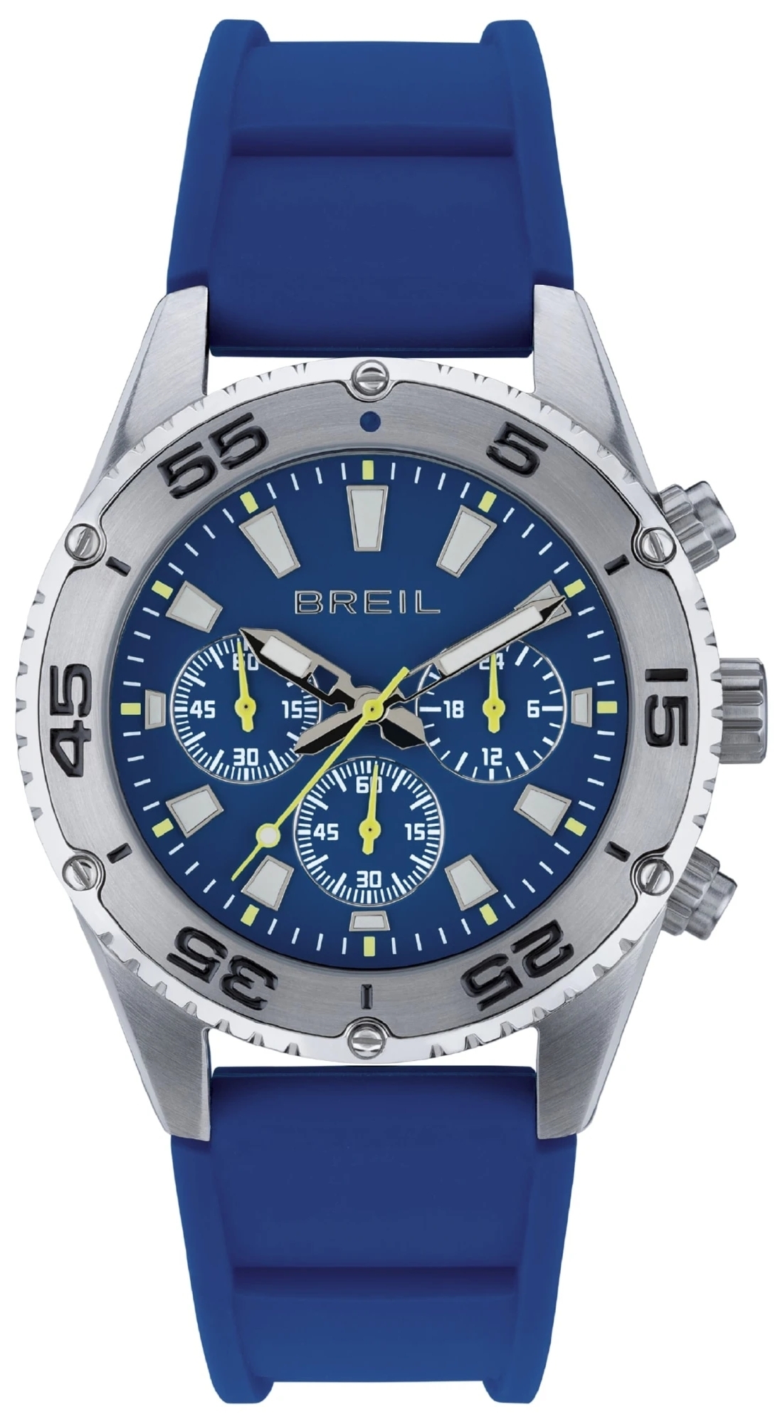 Breil Herrklocka TW1999 Sprinter Blå/Gummi Ø43 mm - Breil