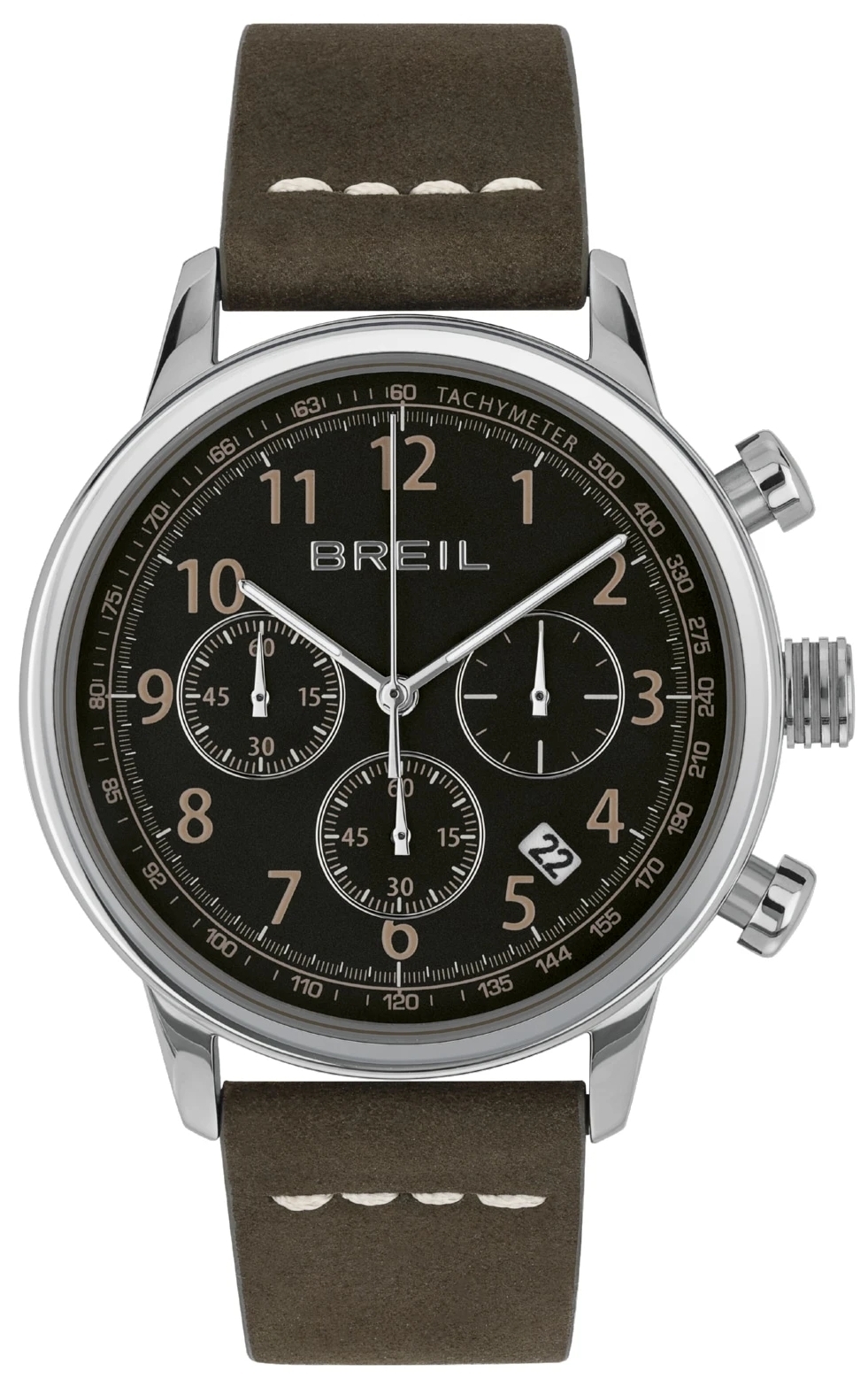 Breil Herrklocka TW2060 Outrider Grön/Läder Ø41 mm
