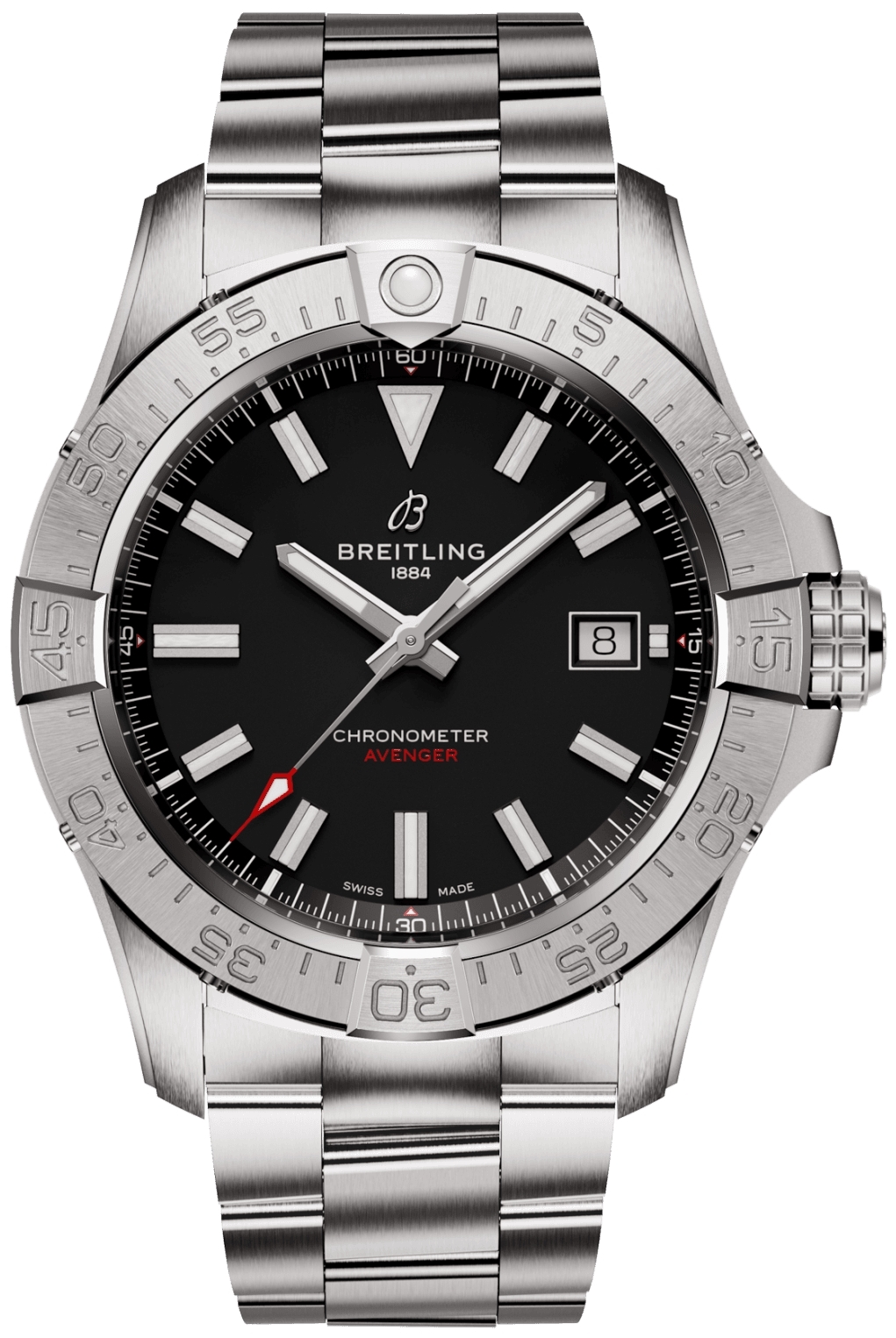 Breitling Herrklocka A17328101B1A1 Avenger Automatic 42 Svart/Stål - Breitling