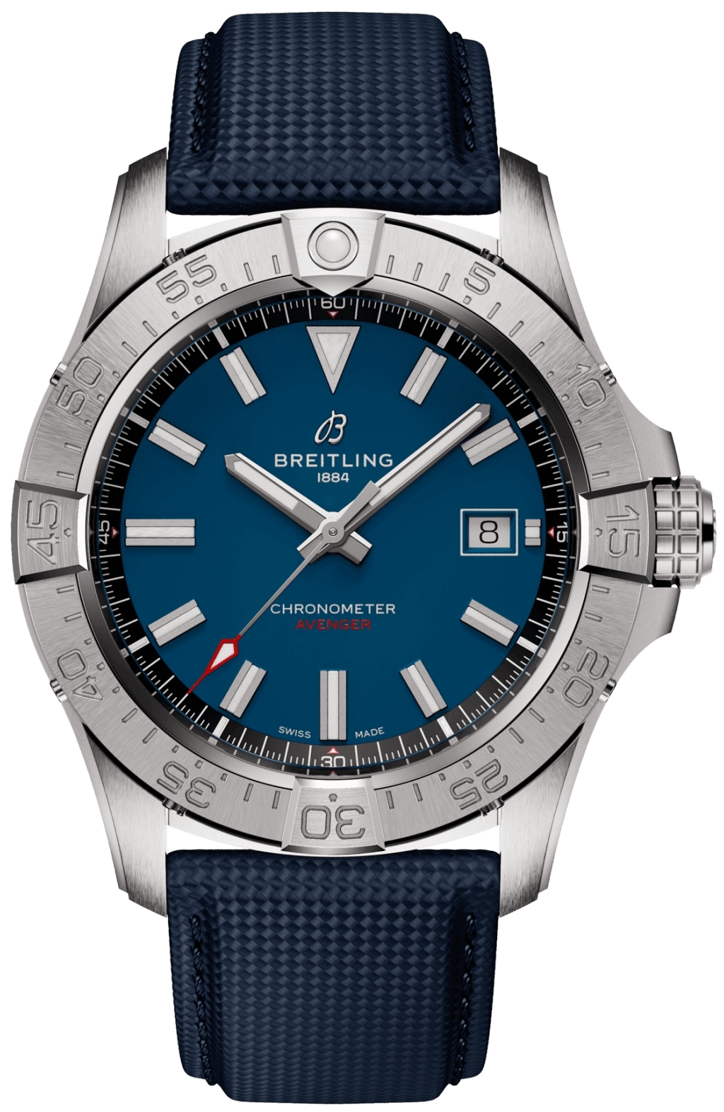 Breitling Herrklocka A17328101C1X1 Avenger Automatic 42 Blå/Läder - Breitling