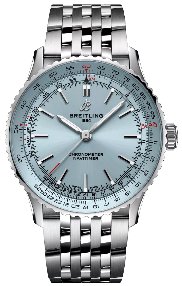 Breitling Herrklocka A17329171C1A1 Navitimer Automatic 41 Blå/Stål - Breitling
