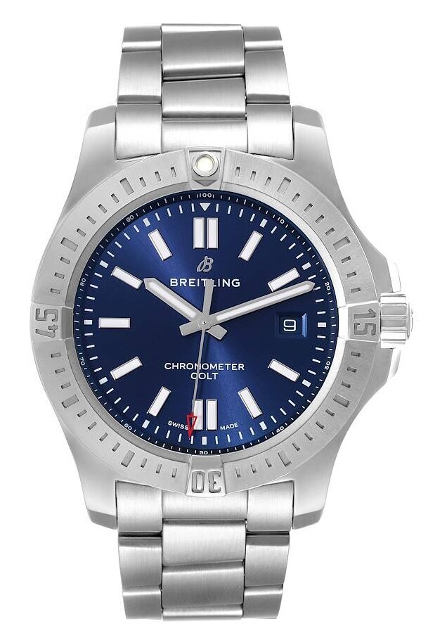 Breitling Herrklocka A17388101C1A1 Colt Automatic Blå/Stål Ø44 mm - Breitling