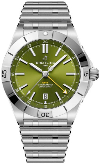 Breitling Herrklocka A32398A11L1A1 Chronomat Grön/Stål Ø40 mm - Breitling