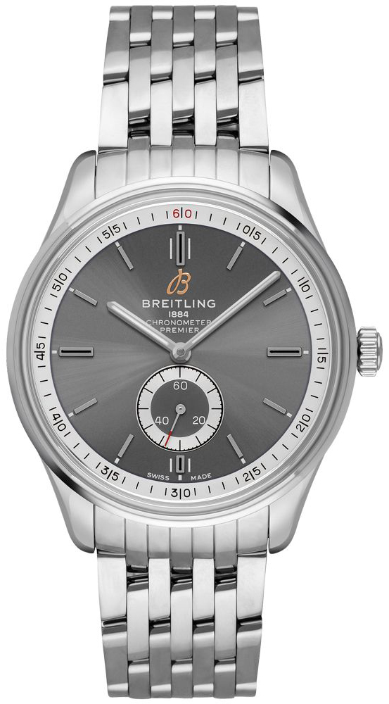Breitling Herrklocka A37340351B1A1 Premier Automatic Gr&aring;/St&aring;l &Oslash;40
