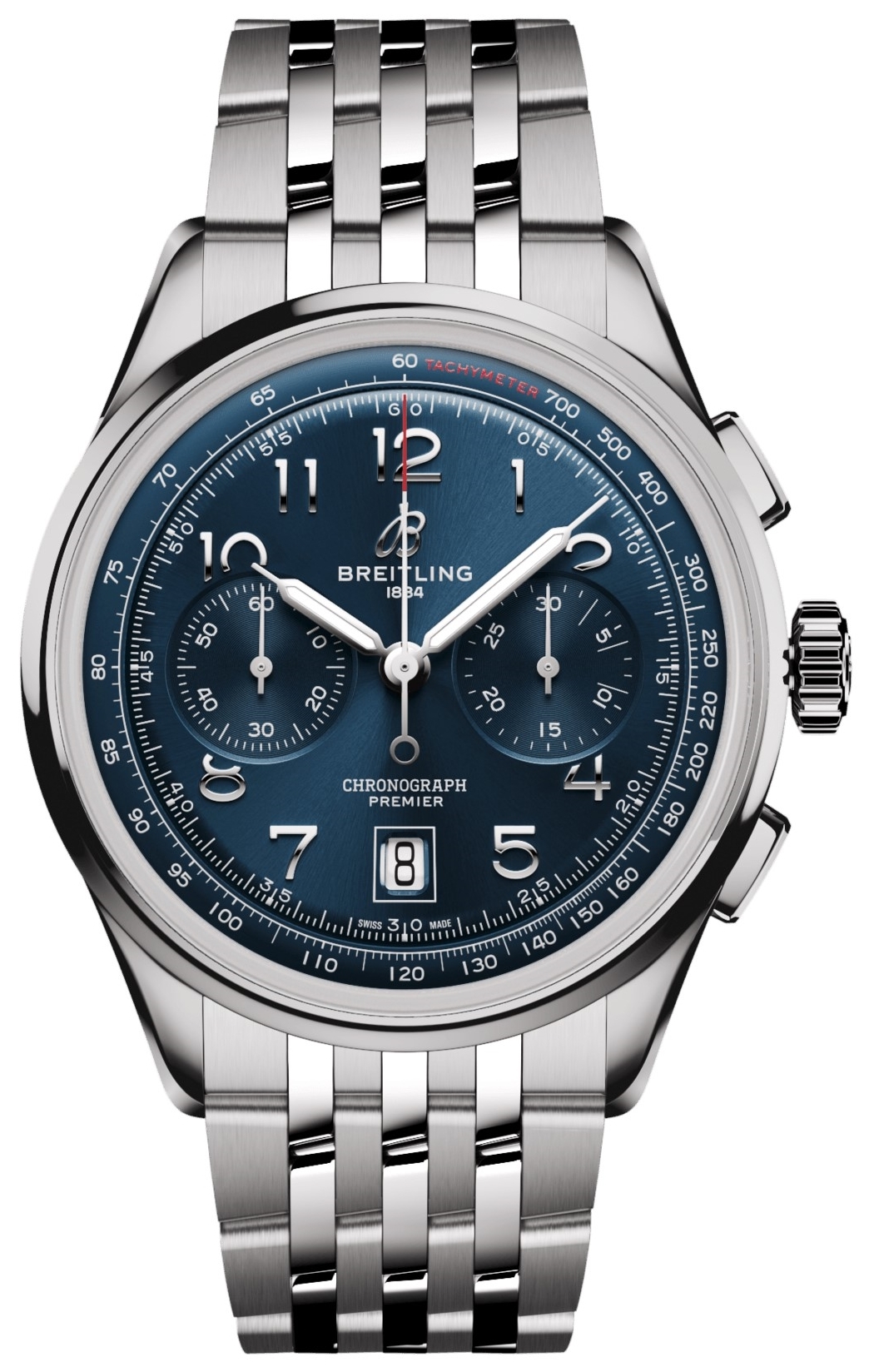 Breitling Herrklocka AB0145171C1A1 Premier Blå/Stål Ø42 mm - Breitling