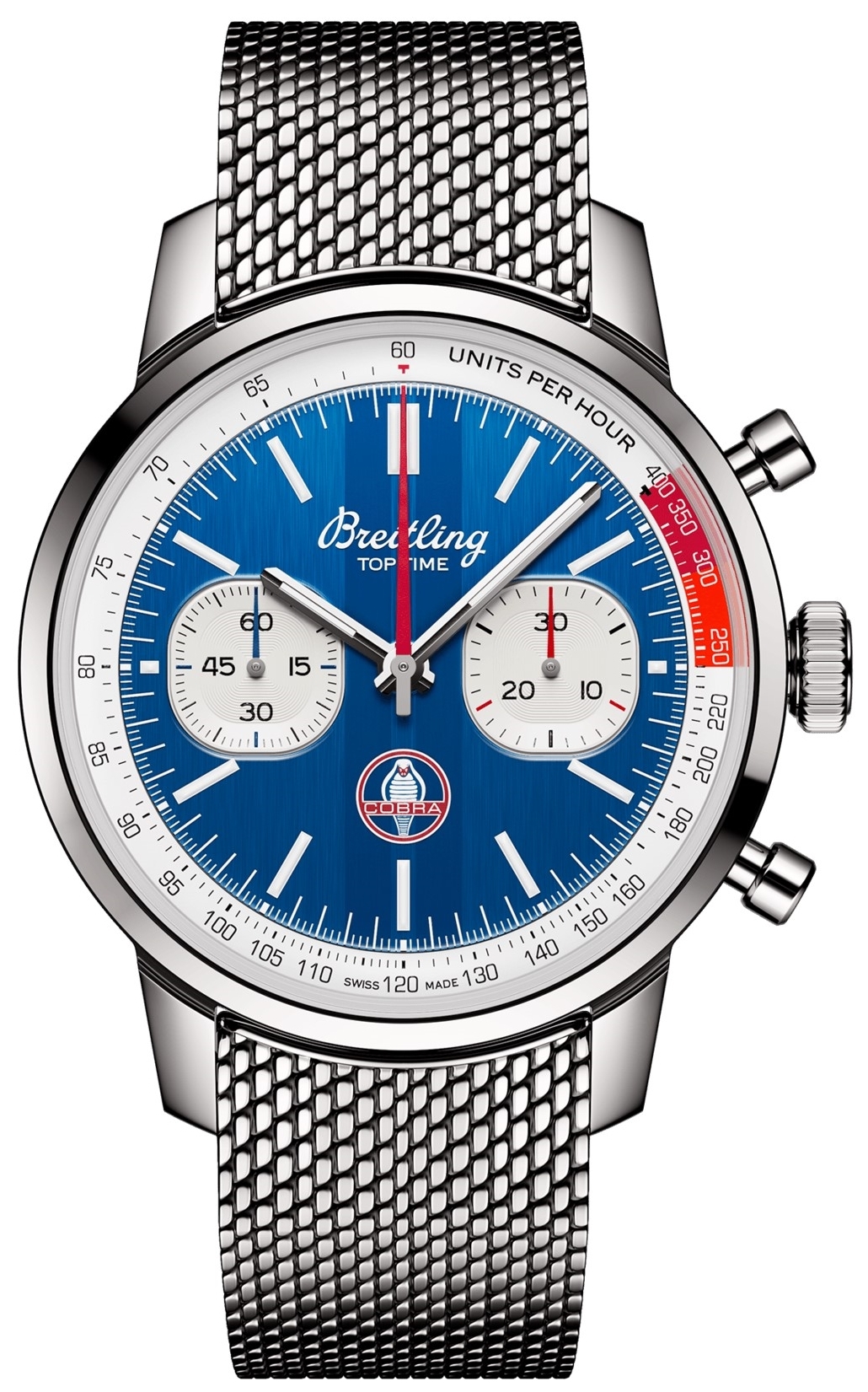 Breitling Herrklocka AB01763A1C1A1 Top Time Shelby Cobra Blå/Stål - Breitling