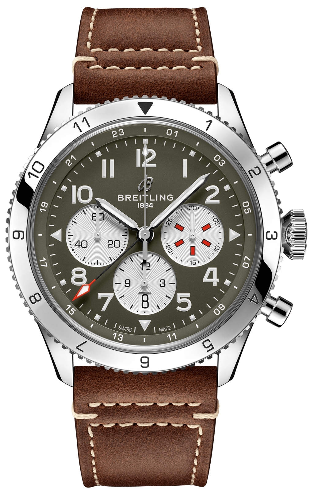 Breitling Herrklocka AB04452A1L1X1 Super Avi B04 Chronograph 46 - Breitling