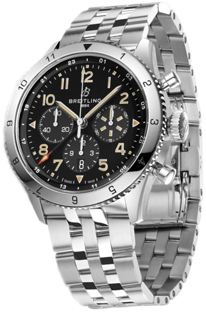 Breitling Herrklocka AB04453A1B1A1 Super Avi B04 Chronograph Gmt 46 - Breitling