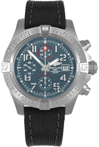 Breitling Herrklocka E1338310-M534-109W-A20BASA.1 Grå/Textil Ø45 mm - Breitling