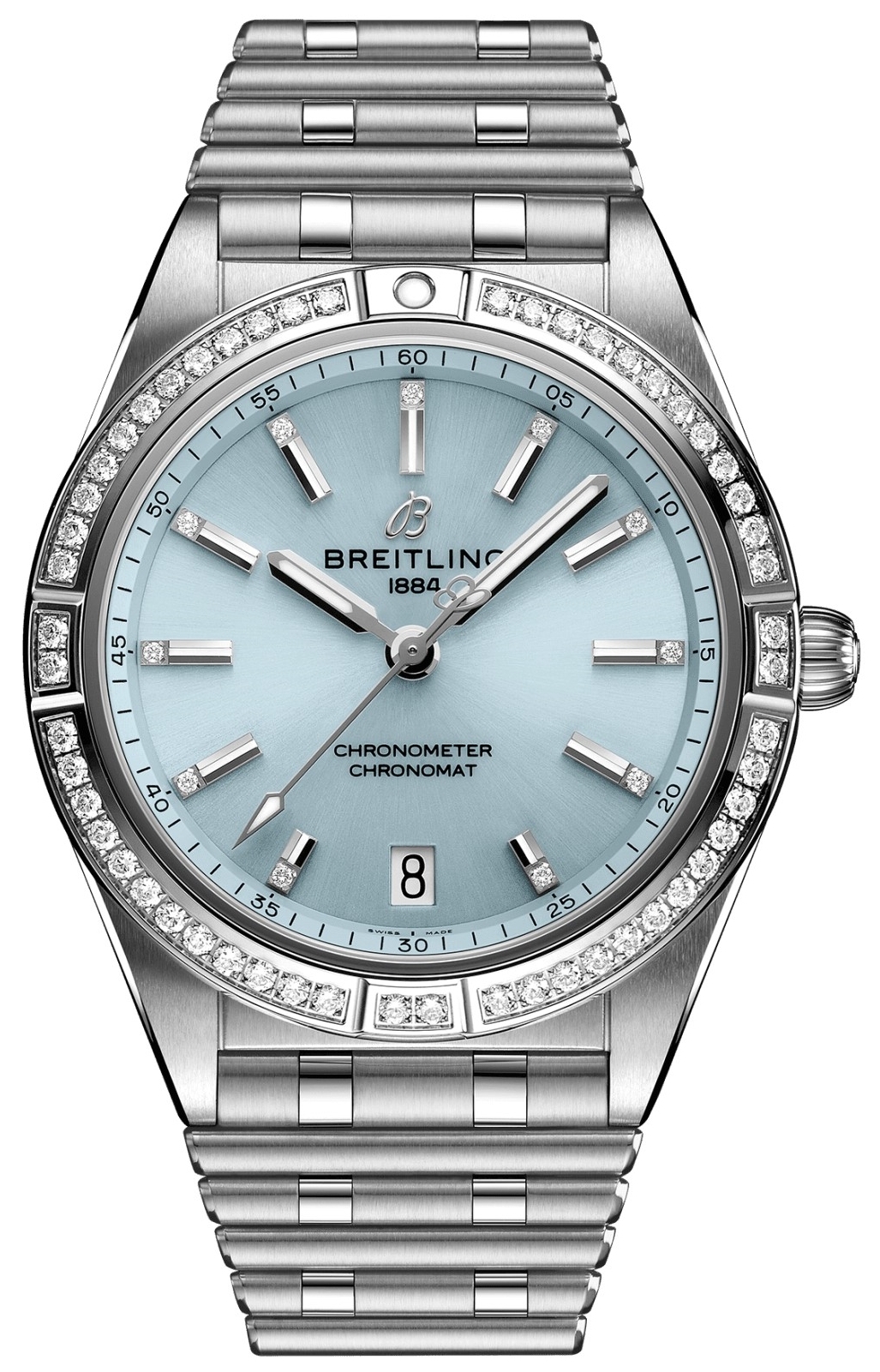 Breitling Damklocka G10380591C1G1 Chronomat Blå/Stål Ø36 mm - Breitling