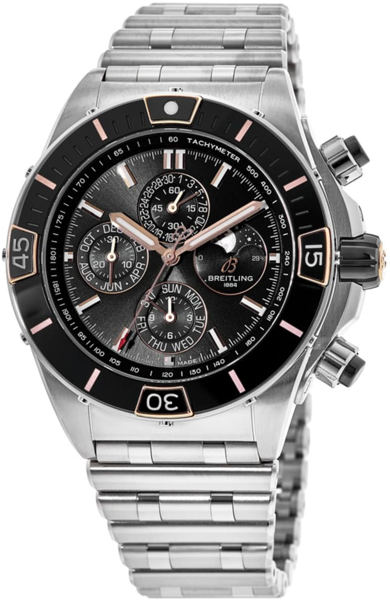 Breitling Herrklocka I19320251B1A1 Chronomat 44 Svart/Stål Ø44 mm - Breitling