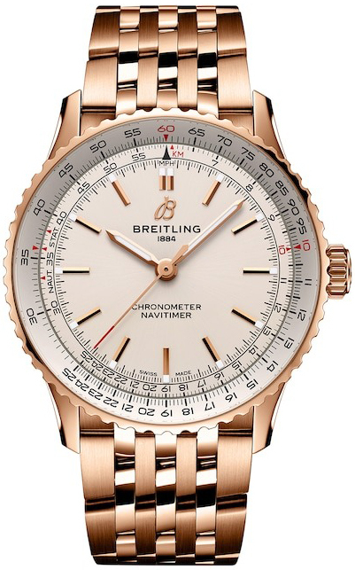 Breitling Herrklocka R17329F41G1R1 Navitimer Automatic 41 Beige/18 - Breitling