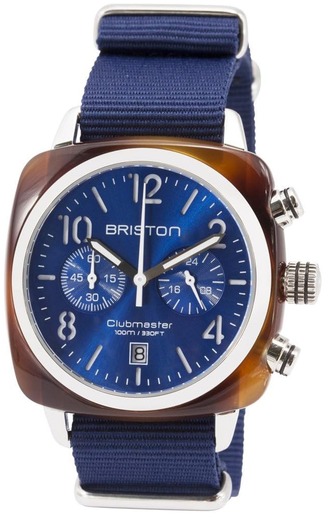 Briston Herrklocka 15140.SA.T.9.NNB Classic Blå/Textil