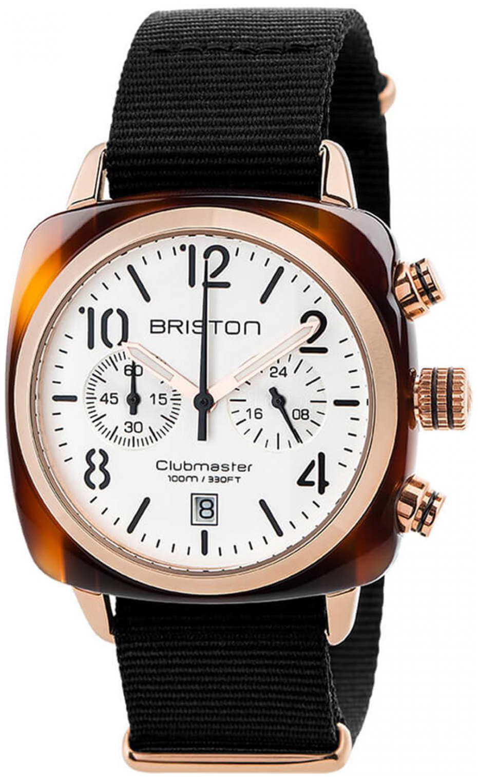 Briston Herrklocka 17140.PRA.T.2.NB Classic Silverfärgad/Textil