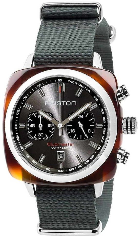 Briston Herrklocka 17142.SA.TS.11.NG Sport Grå/Textil