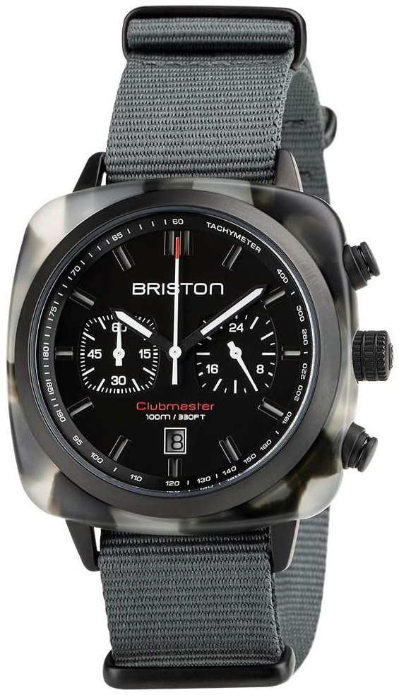Briston Herrklocka 18142.PBAM.GTS.3.NG Sport Svart/Textil