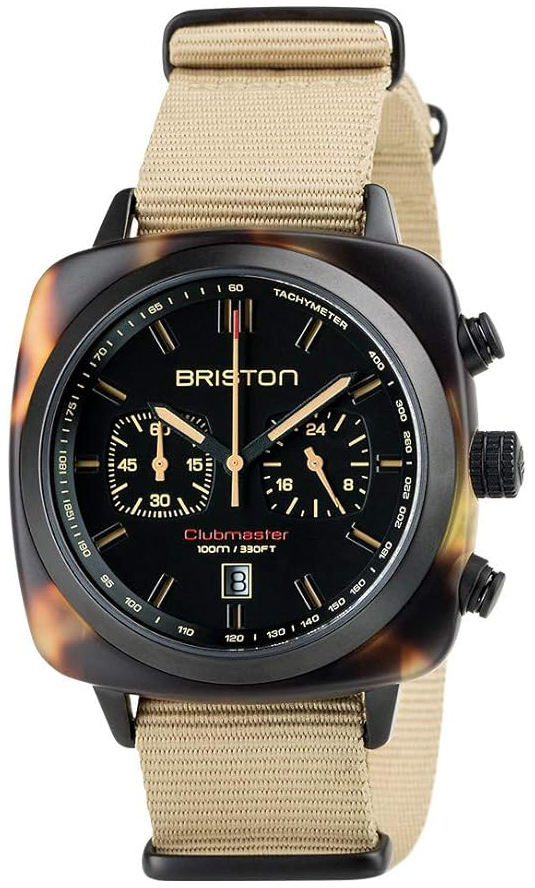 Briston Herrklocka 18142.PBAM.TSS.5.NK Sport Svart/Textil