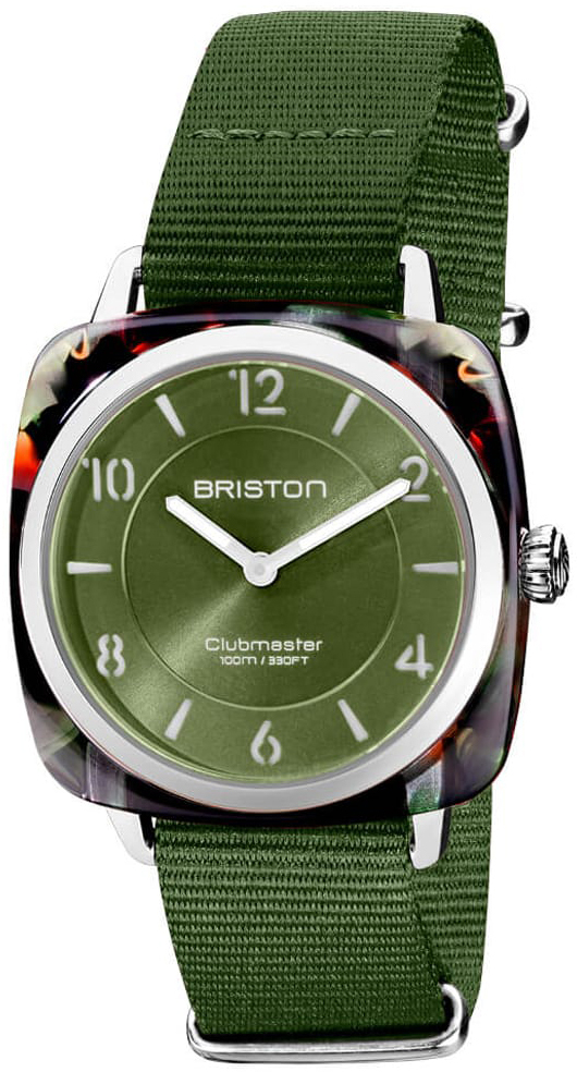 Briston Damklocka 21536.SA.UG.26.NOL Chic Grön/Textil