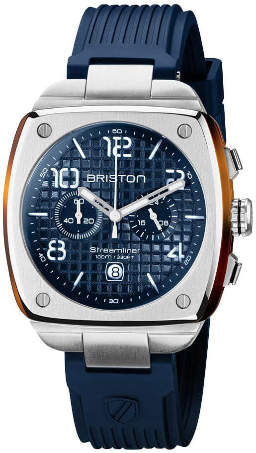 Briston Herrklocka 22142.S.T.15.RNB Urban Blå/Gummi