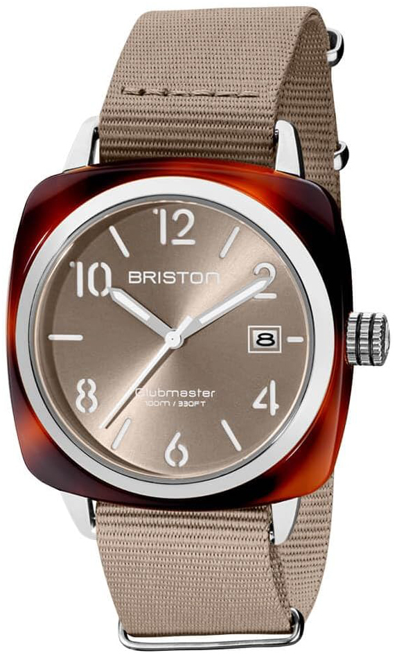 Briston 23240-SA-T-30-NT Clubmaster Brun/Textil - Briston