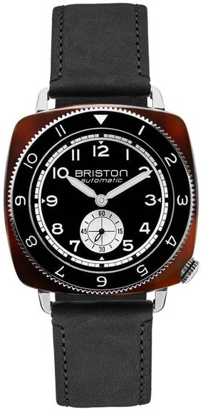 Briston Herrklocka 241639.SA.T.1W.CH Clubmaster Svart/Läder