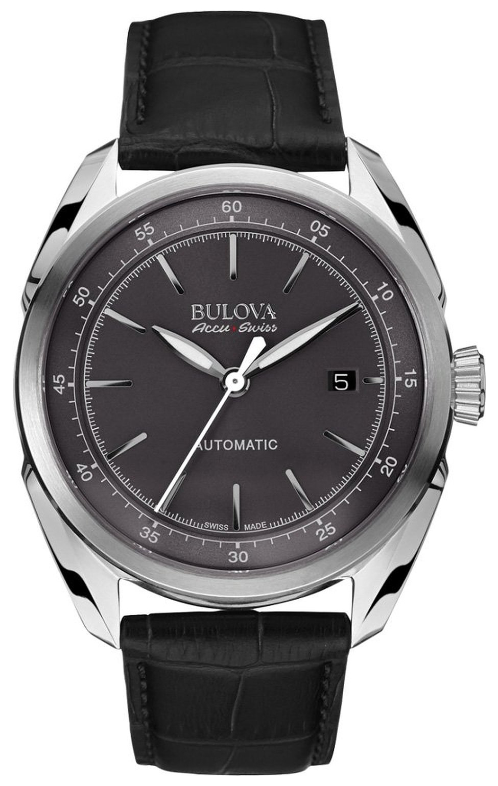 Bulova 99999 Herrklocka 63B188 Grå/Läder Ø42.5 mm - Bulova