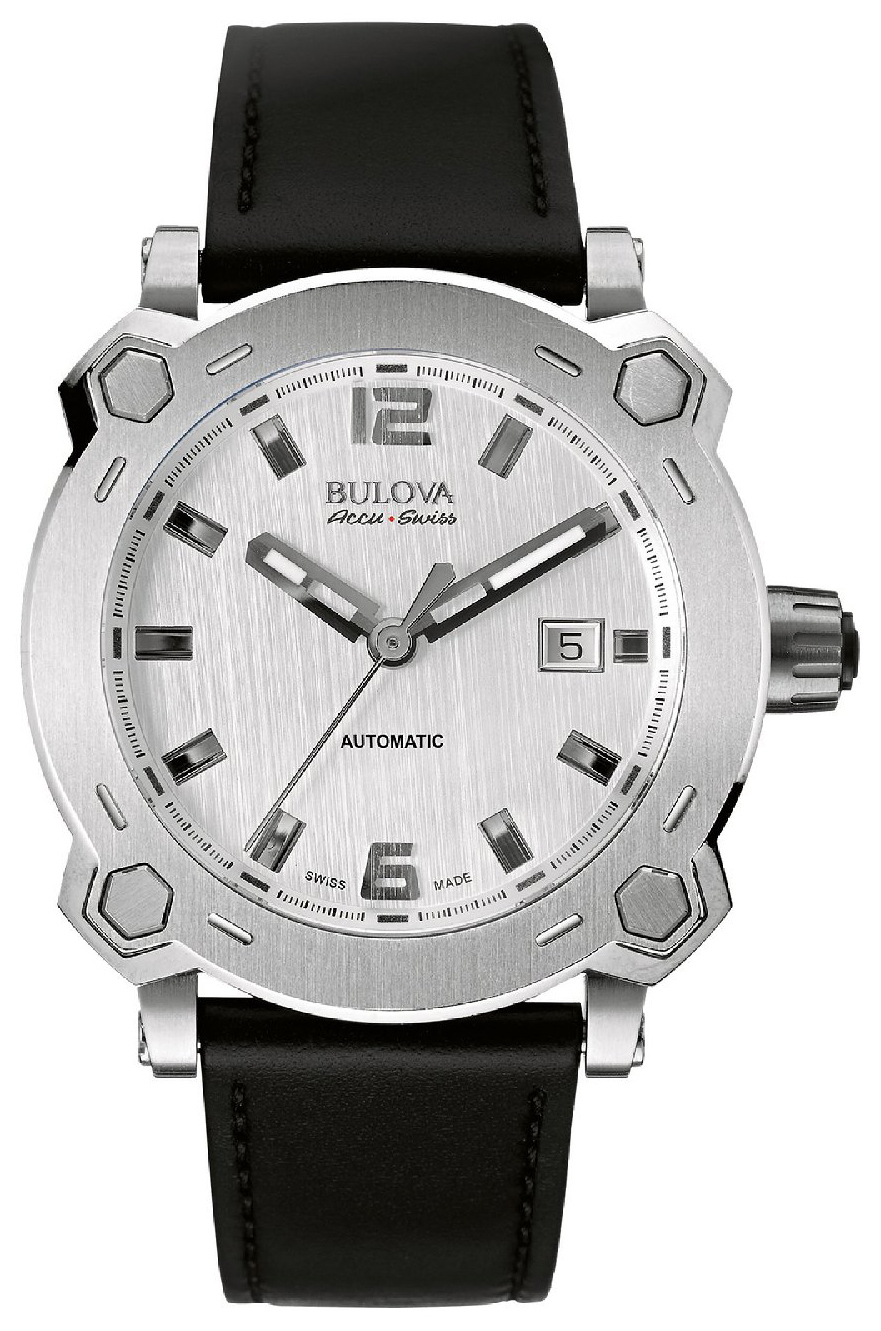 Bulova Dress Herrklocka 63B191 Silverfärgad/Gummi Ø42 mm - Bulova