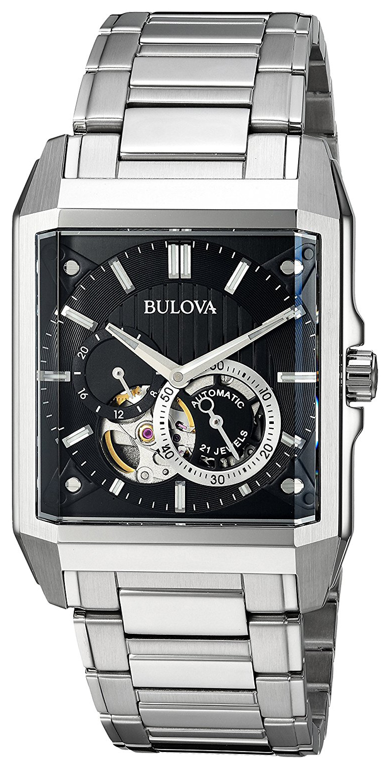 Bulova 99999 Herrklocka 96A194 Svart/Stål - Bulova