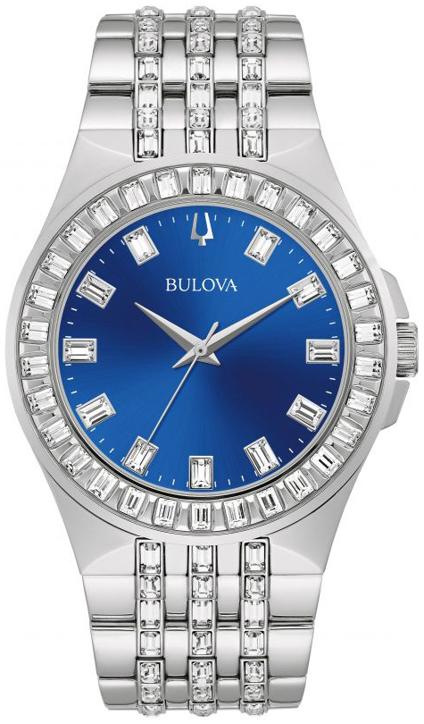 Bulova Herrklocka 96A254 Phantom Blå/Stål Ø42 mm - Bulova
