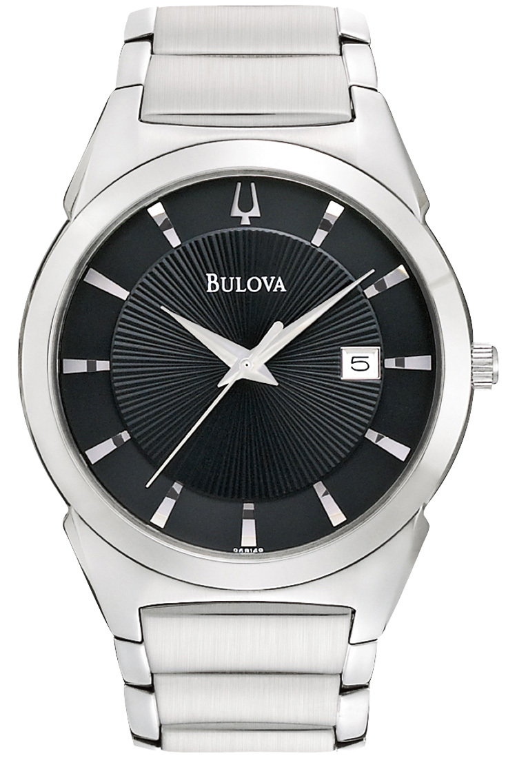 Bulova Dress Herrklocka 96B149 Svart/Stål Ø38 mm - Bulova