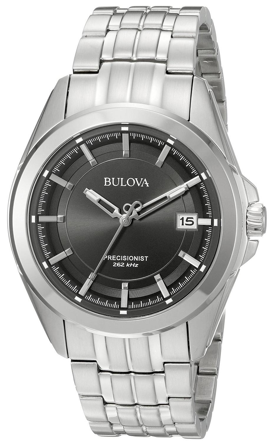 Bulova Dress Herrklocka 96B252 Svart/Stål Ø42 mm - Bulova