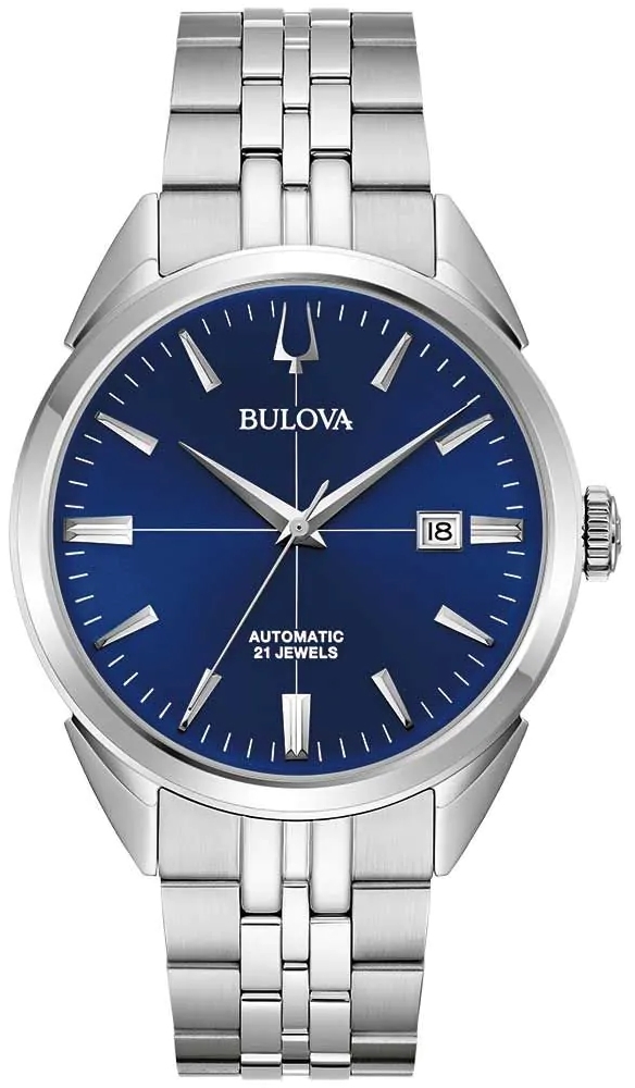 Bulova Herrklocka 96B425 Sutton Blå/Stål Ø41.5 mm - Bulova