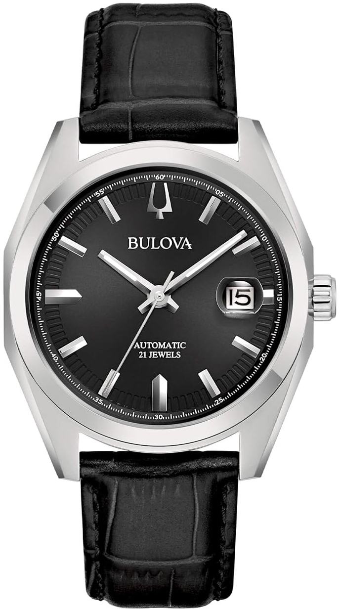 Bulova Herrklocka 96B435 Classic Svart/Läder Ø39 mm - Bulova