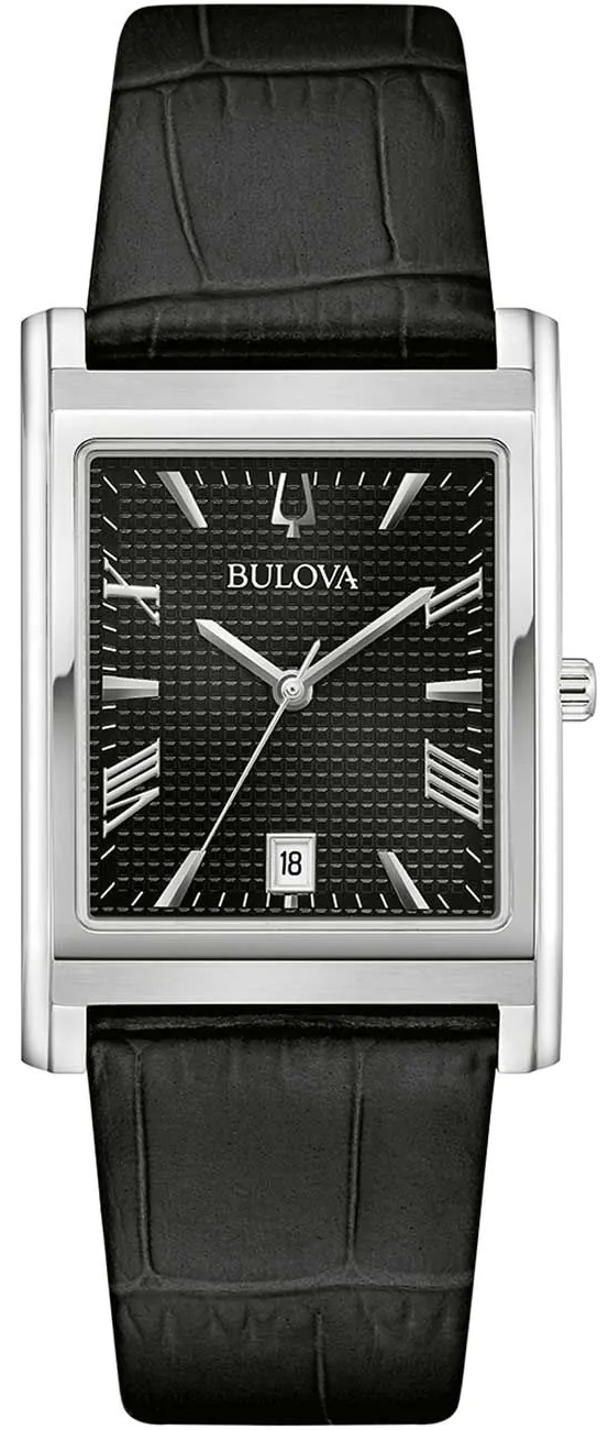 Bulova Herrklocka 96B445 Sutton Svart/Läder Ø29 mm - Bulova