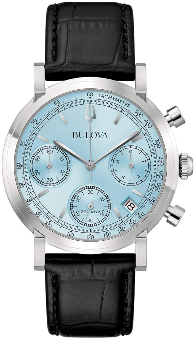 Bulova Herrklocka 96B456 Classic Blå/Läder Ø39 mm - Bulova