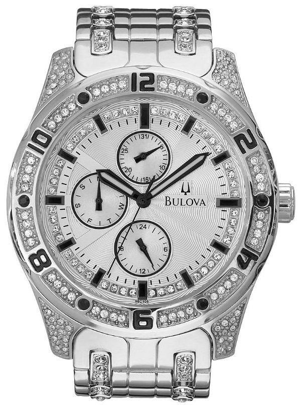 Bulova Herrklocka 96C106 Silverfärgad/Stål Ø43 mm - Bulova