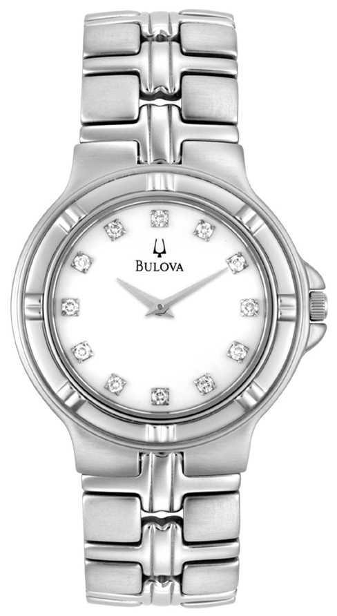 Bulova 99999 Herrklocka 96D04 Vit/Stål Ø38 mm - Bulova