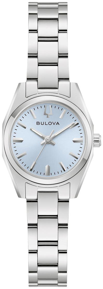Bulova Damklocka 96L345 Surveyor Bl&aring;/St&aring;l &Oslash;23 mm