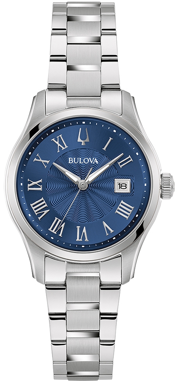 Bulova Herrklocka 96M163 Surveyor Blå/Stål Ø29 mm - Bulova