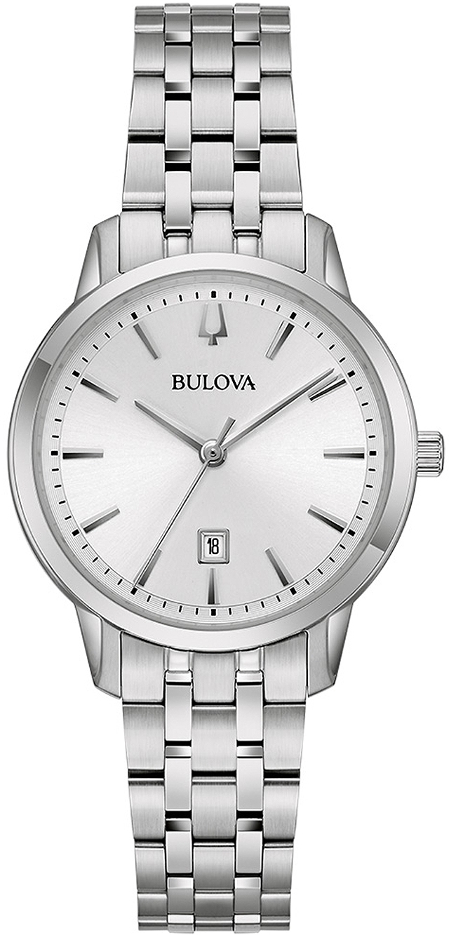 Bulova Damklocka 96M165 Classic Silverfärgad/Stål Ø31 mm - Bulova