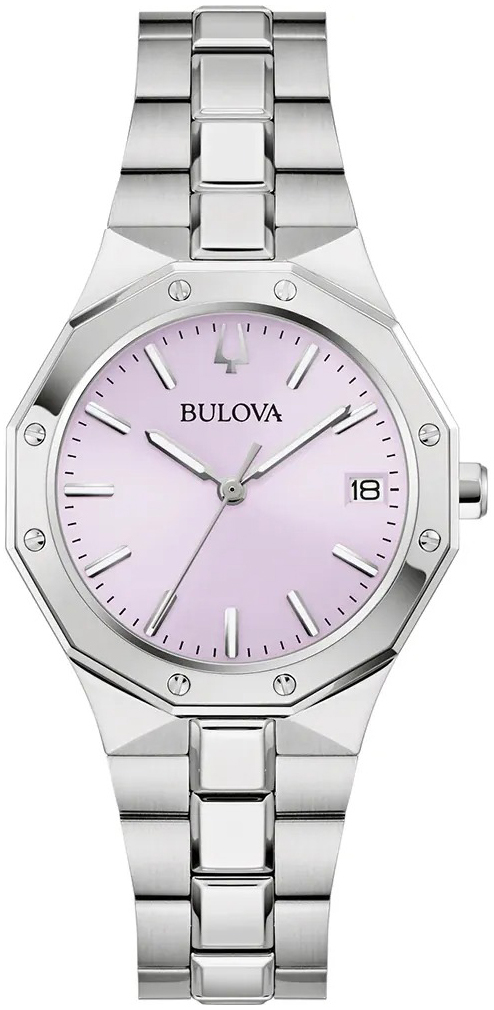 Bulova Damklocka 96M170 Classic Rosa/Stål Ø32 mm - Bulova